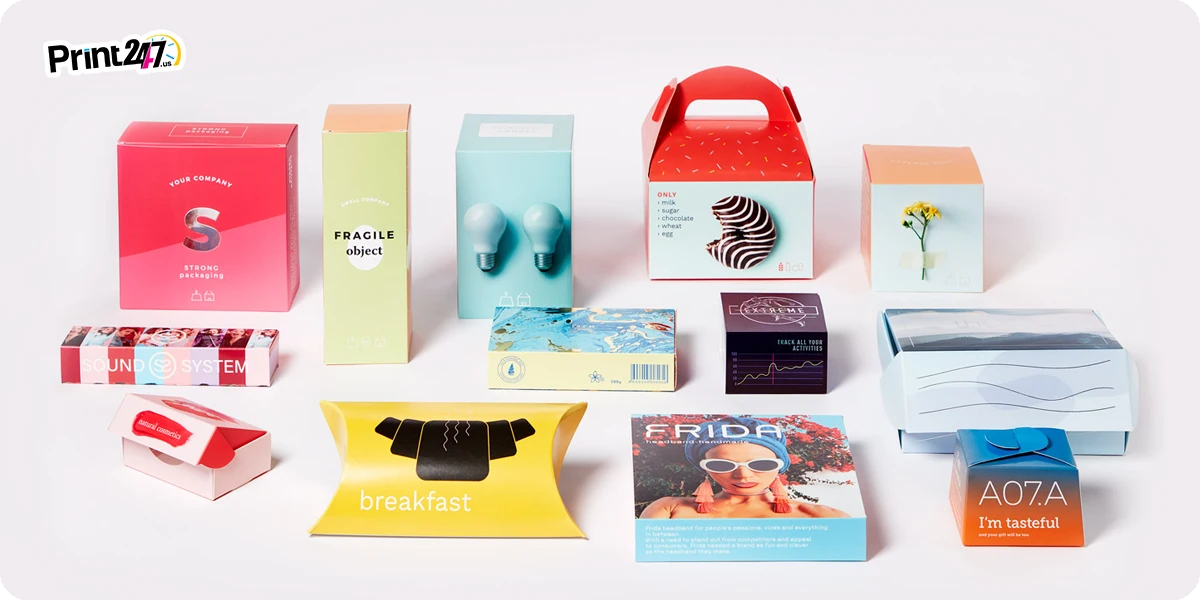 types of cardboard boxes